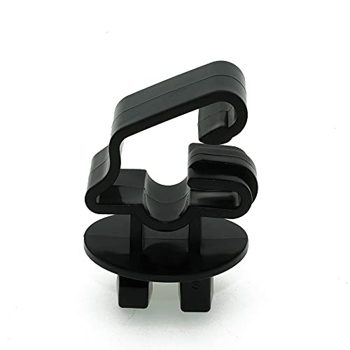50Pcs Electric Fence Wire Insulators, Snap-on T-Post,Black - style: INS505 50 pcs