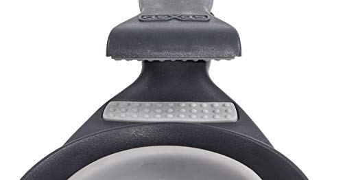 Dexas Pets Collapsible KlipScoop Collapsible Dry Dog Food Scoop and Dog Food Bag Clip, 1 Cup Capacity, Light Gray (PW660432429) (Pack of 2) - color: Light Gray, size: 1 Cup Capacity (Pack of 2)