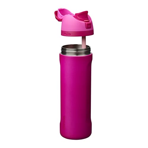 Owala FreeSip Stainless Steel Water Bottle 24 oz Read My Lips - color: Read My Lips, size: 24 Ounces