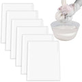Uncle Yang 6 Pcs Nut Milk Bag 12 x 8 Inch Nut Bag Strainer 200 Mesh | Reusable Fine Juice Strainer Bag Fine Mesh Bag Nylon Cheese Cloth Bags for Straining Yogurt Juice Coffee Beer Jelly Cheese
