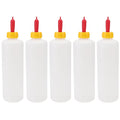 DOITOOL 5Pcs Lamb Feeding Bottle 400ml Animal Feeding Bottles Goat Calf Milk Water Bottles Animal Milk Bottle Feeder for Farm Accessories