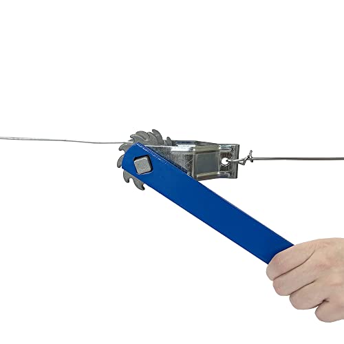 Electric Fence Strainer Handle, Heavy Duty Inline Wire Tensioner Handle Wire Ratchet Tensioner Handle, Universal Fence Tensioner Tool