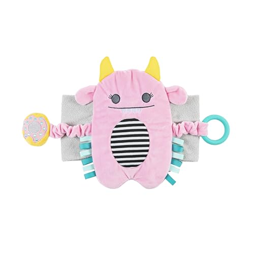 Dr. Brown's Gripebelt Heated Belly Band, Soothe Baby's Tummy with Gentle Warmth and Compression, Monster, 3m+, Pink - color: Pink Monster, size: 3m+ (Pack of 1)