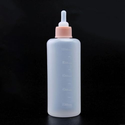 100ml Pet Feeding Bottle with Clear Scale for Newborn Puppies Kittens Rabbits Hamsters Squirrels(pink-100ml) - style: pink-100ml