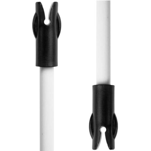Premier 1 SagStopper™ for Electric Netting - Package of 10-48" Height | Lightweight fiberglass. Slotted nocks tension net vertically. Keeps lower strands off the ground. Easy to install & remove. - size: 48" Height