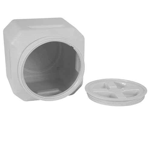 Vittles Vault Airtight Pet Food Storage Container + Scoop, Up to 30lbs | BPA Free Plastic, Sealed Airtight for Kibble, Bird Seed, Oatmeal and More; Includes Scoop, Made in USA - size: 30 Pounds