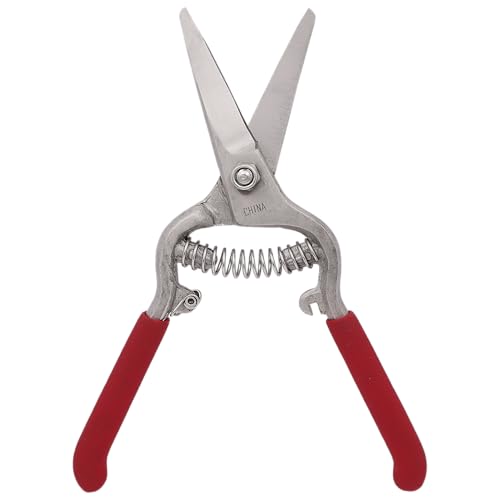 Zenport Z280 Needlenose Shear, Grape, 8-Inch Heavy Duty Forged Steel Curved Blade