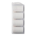 OVIK Health PowerFlex Equine – Extra Strong Self-Adhering Bandage Wrap – Wound Care, Compression & Support Bandage for Horses, Cows & Dogs – White, 4 inch, 4 Rolls (Resealable Case) - color: White