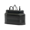 Dual Reptile Light Fixture with 2 Different Switches, Deep Dome Reptile Heat Lamp Fixture fit E26 Reptile Lamp, UVB Reptile Light Fixture Kit Perfect for Reptiles Amphibians