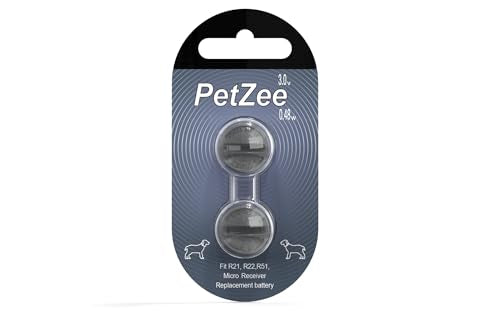 Compatible with Invisible Fence, For R21, R22, R51, Micro Collar, Gray, 6P