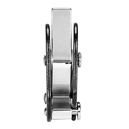 WILDKEN Climbing Ascender Fall Protection Belay Device Climbing Rope Grab | Ascender for Rock Climbing Mountaineering Tree Arborist Expedition Caving Rescue Aerial Work - color: Black