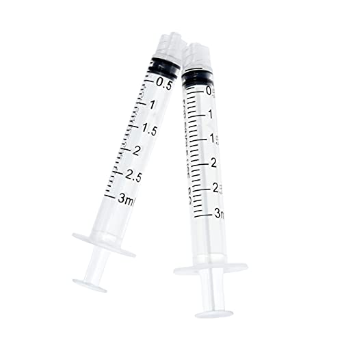 Karlling Pack of 5 X 3 ml 3cc Syringes Without Needle - style: **3ML(5 Pack)