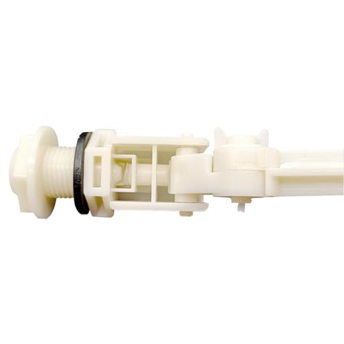 Uenede Float Ball Valve DN20 3/4" Male Thread, 2PCS | PE Floating Ball, ABS Valve, Automatic Switch for Livestock Water Trough Aquariums Hydroponics Water Level Control
