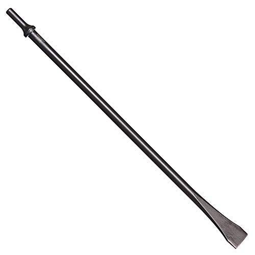 Mayhew Tools 32010 Pneumatic Scraper, 1-1/8" x 18", Black Oxide Finish - size: 1-1/8" x 18"