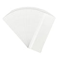 Dichroma 50 Pack Sticky Window Fly Traps Indoor Fly Paper Stickers Clear | Fly Strips for Window Fruit Fly Gnat Trap