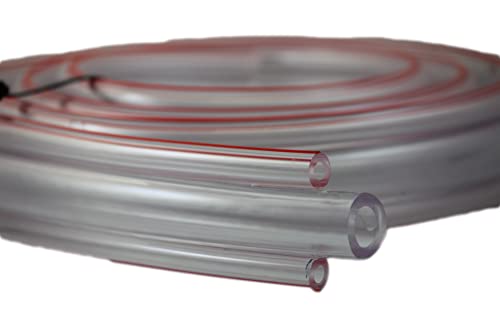 8Ft 3 Way Hose/ 14mm ID Milk and Twin Pulsator Hose for Cow Milking Machines by Melasty