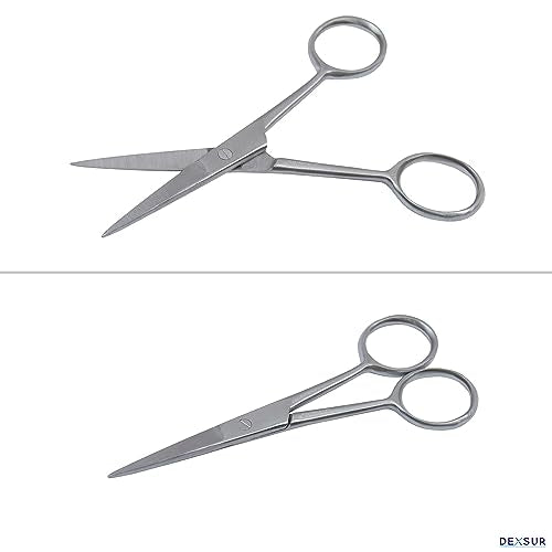 Dissection Kit for Biology Lab & Anatomy - Stainless Steel Scalpel Knife Set for Medical & Veterinary Students, KIT1-5 Pcs - style: KIT1 - 5 Pcs