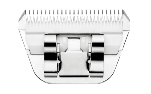 Andis 561464 ceramicEDGE Detachable Wide Blade #5FW – Carbon Steel Pet Clipper Blade, Coarse Tooth, Professional Grooming Performance - size: 5FW (6.3 mm)