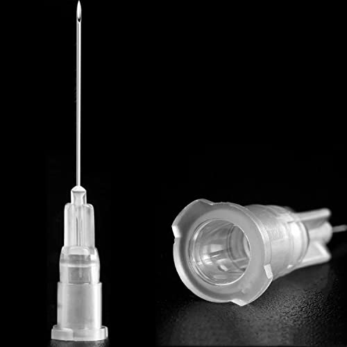 100 Pack 16Ga 1 1/4 Inch Stainless Steel Dispensing Lab Tools Accessories for Scientific Labs, Measuring and Refilling, Individually Wrapped - size: 16G 1-1/4 inch