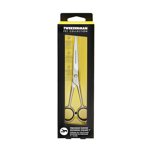 Tweezerman 7" Pet Grooming Shears-Safety Round Tips for Dogs & Cats - style: 7" Shears