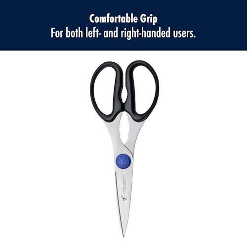 Henckels Kitchen Scissors, Micro Serrated Blade Edge, Stainless Steel - style: Take Apart