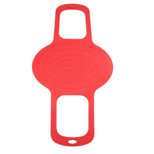 Heat Resistant Turkey Lifter, Poultry Lifter Turkey Roasting Sling, Oven Baking Mat Silicone Mat Non-Stick Cooker Sling, Multipurpose Cooking Accessory(Red) - color: Red