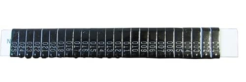 Jiffy Wing Bands Numbered - NOT Stamped Aluminum Chicken Pheasant Poultry Duck Wing Identification Tags (100, Black) - color: Black
