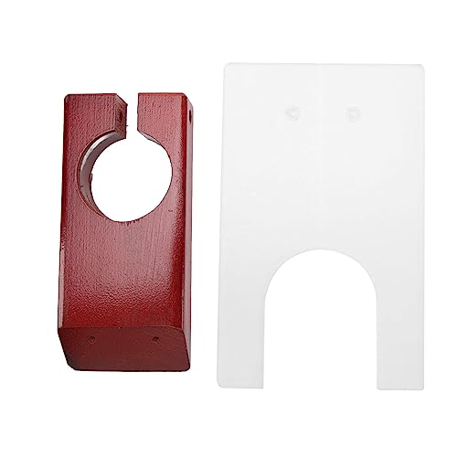 Carpet Clipper Shear Guide, Durable Acrylic and Solid Wood Electric Clipper Shear Stand for Your Pets Hair Wool