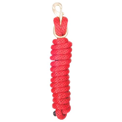 Tough 1 Tough-1 Poly Lead with Replaceable Bolt Snap - color: Red