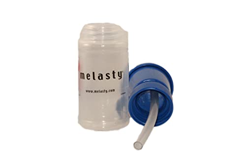 Melasty, 1 Quart Disinfecting Teat Dip .5% Iodine with Non-Return Teat Dip Cup for Sanitizing Cows, Goats and Sheep Pre-Post Milking