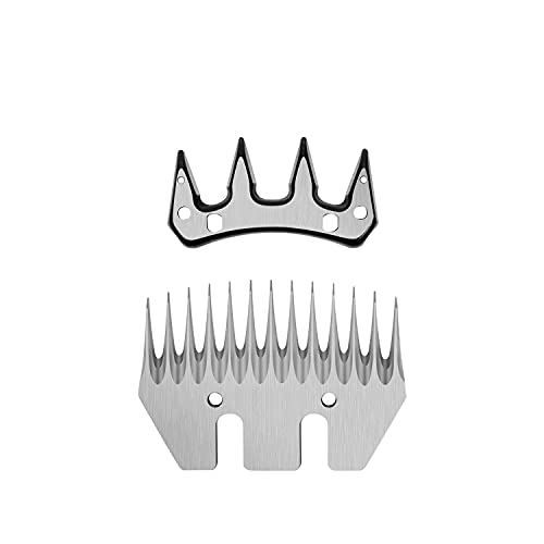 Combs Shear Blades Replacement Goat Clipper Blades for Sheep Shears Electric Clipper 13-Tooth Straight - color: 4.13 Tooth Replacement Blades