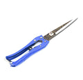 Grass Sheep Shear - Coated Wear-Resistant Handle, Manganese Steel Double-Edged, Strong Spring Suitable For Manual Shearing of Cow, Sheep, and Horse Hair (Blue 10.2 inches) - color: Blue 10.2 Inches