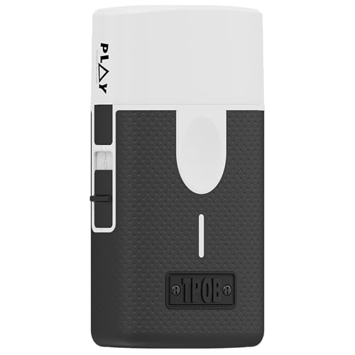 TPOB Play Barber Hair Clippers for Men 7500 RPM with Rubber Grips (White 3 Set) - color: White 3 Set