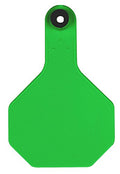 3 Star All American Y-Tex Cow Eartags (25ct) Blank Identification Cattle Green