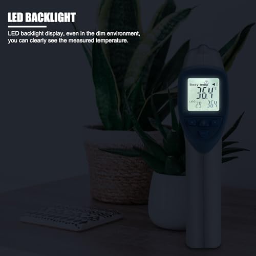 Pet Thermometer, High Precision Veterinary Infrared Thermometer Blue Non-Contact Digital Thermometer for Pig Sheep Horse Dog