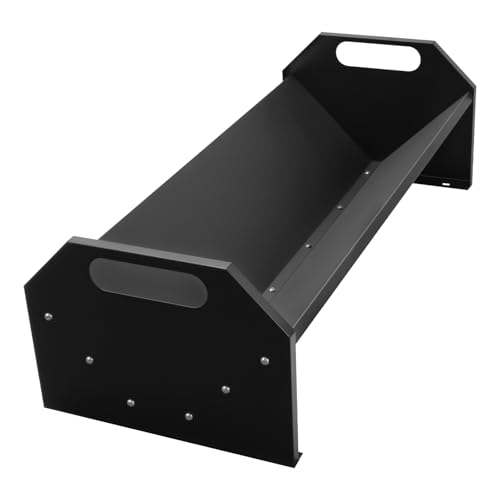 Portable 45" Long Livestock Feeding Trough,Galvanized Steel 22 Gallon Capacity HorseTrough,Heavy-Duty Sheep Trough for Livestock for Horse, Cattle, Cow, Pig, Alpaca