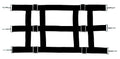 Weaver Equine Stall Guard, Poly