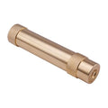 Wiseflow Brass Twist Hose Nozzle, High Pressure Adjustable Spray, 2 Rubber Washers, Heavy Duty Brass Garden Hose Nozzle for Watering Plants and Lawn, Car Washing, Patio and Pet