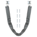 "Nuk3y Heavy Duty Storm Crash Chain with Solid Brass Bracket (Stainless Steel, 30-1/2"")" - color: Stainless Steel, size: "30-1/2"""