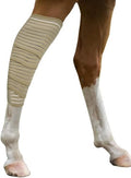 Elastic Polo Leg Wrap Compression Bandage for Horses, Dogs, Cats, Sheep, Cow, Dog Wound Care, Vet Wrap - color: Beige