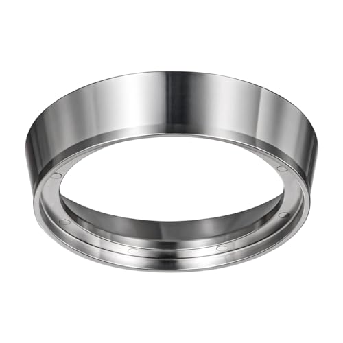 MATOW Magnetic Espresso Dosing Funnel for 58mm Portafilter | 8 Built-In Magnets, 304 Stainless Steel, Mess-Free Dosing Ring V2, Magnetic Fit - size: 58mm