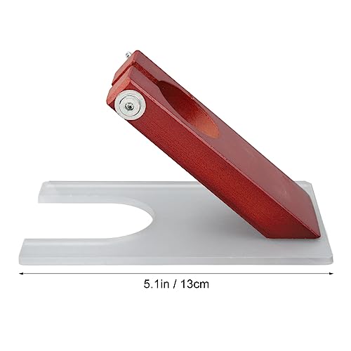 Carpet Clipper Shear Guide, Durable Acrylic and Solid Wood Electric Clipper Shear Stand for Your Pets Hair Wool