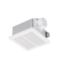 Tech Drive Very Quiet Bathroom fan 50 CFM,1.0Sone,DC Motor,3 Inch Duct | No Attic Access Needed, HVI and Energy Star Certified, Easy to Install,Ceiling Mounted, White - size: 50CFM 1.0Sone