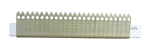 Zip Wing Bands Numbered - NOT Stamped Aluminum Chicken Pheasant Poultry Duck Wing Identification Tags (100, Gold) - color: Gold