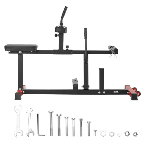 VEVOR Leg Press Machine, 700/550/440 LBS Capacity Lower Body Special Leg Machines, Adjustable Leg Strength Workout for High-Intensity Presses, Home Gym Workout Training Weight Equipment - style: Seated Leg Press Machine 440lbs