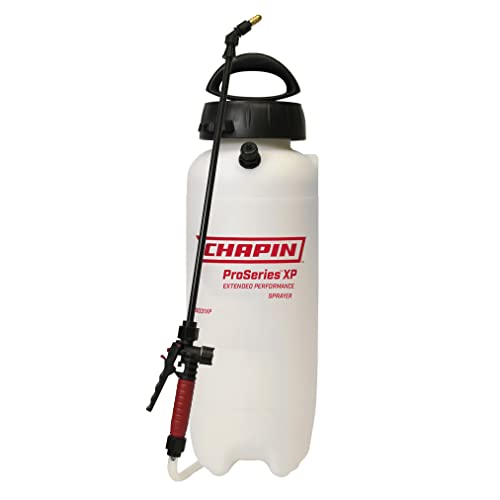 CHAPIN International 26031XP ProSeries Poly Sprayer for Fertilizer, Herbicides and Pesticides, 3-Ga, 20 inches, Translucent White - size: 3-Gallon