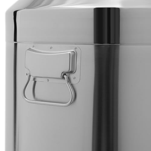 88L/23.25Gallon Stainless Steel Milk Can, Heavy Duty Milk Bucket Milk Jug with Airtight Lid & Handle, Wine Pail Bucket Bottle Liquid Storage Container Milk Container for Grain Oil Liquid