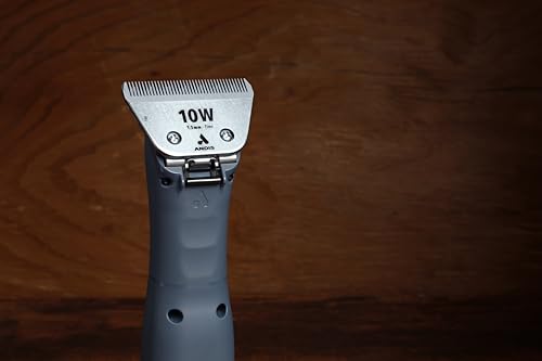 Andis 561460 ceramicEDGE Wide Blade, #10W Fine Tooth, Stainless Steel | Wide blade for faster grooming, fine teeth for smooth finishes, ceramic runs cooler, andis clipper blade - size: 10W (1.5 mm)