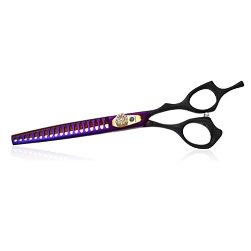 Purple Dragon Professional 7.0/8.0 inch Pet Grooming Hair Cutting Scissor | Japan 440C Stainless Steel, for Pet Groomer or Family DIY Use