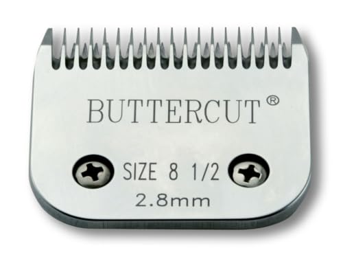 Geib Buttercut Stainless Steel Dog Clipper Blade, Size-8-1/2, 7/64-Inch Cut Length
